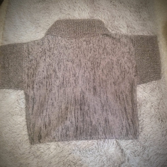 Sparkly Knit Kimono-Sleeve Cardigan - Picture 3 of 5